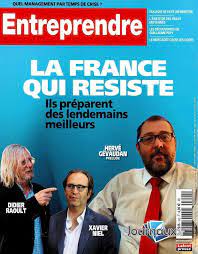 Couverture du magazine Entreprendre